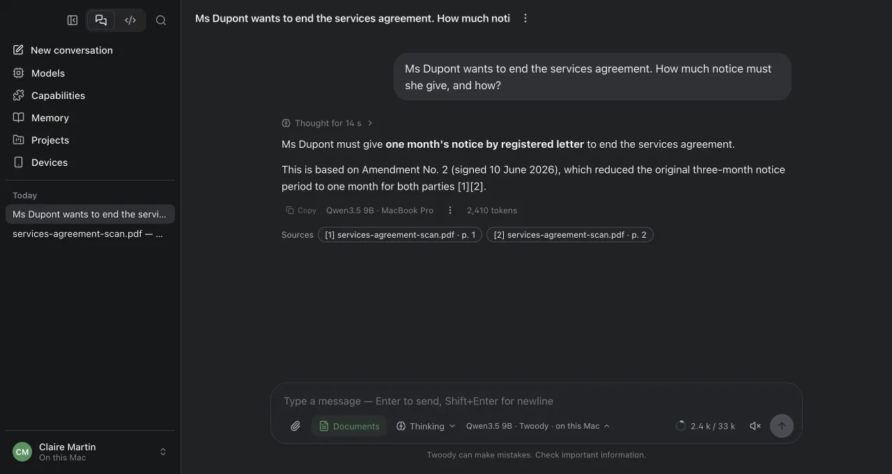 A question about a file, with its sources